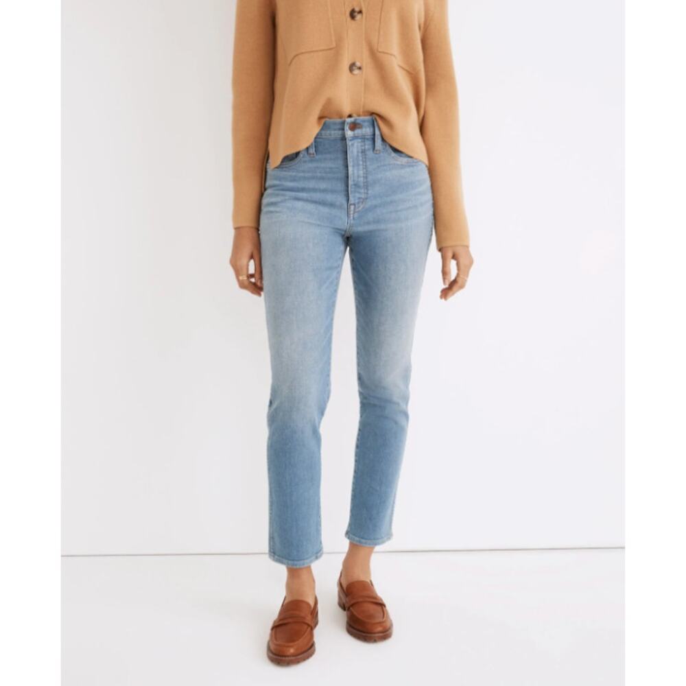 Madewell Stovepipe Jeans in Euclid Wash